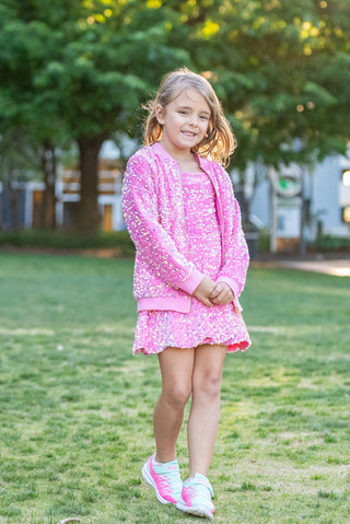 Pink Sequin Jacket