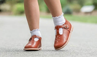 Vintage Little Luxe Brown Mary Janes **Pre-Order ETA Mid-End of August**