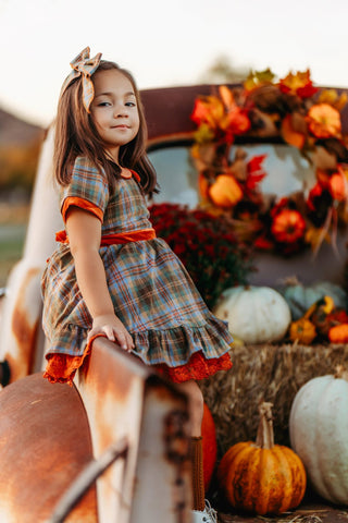 Golden Harvest Couture Dress