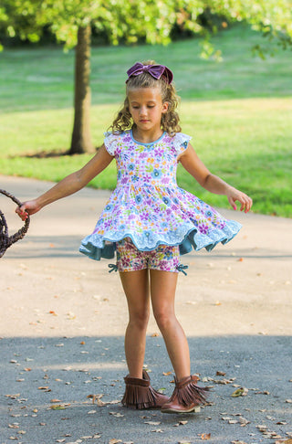 Falling for Teal 3 Piece Playset
