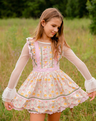 Blushing Pumpkins Pinafore **Pre-order ETA end of October**