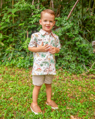 Dino Adventure Boy Shirt **Pre-Order ETA end of September*