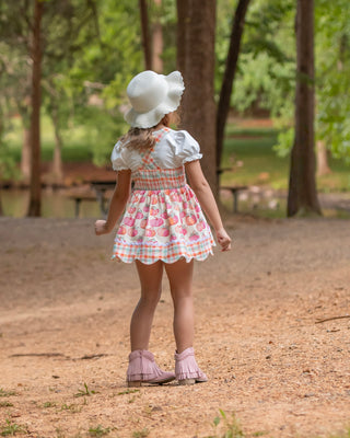 Plaid About Pumpkins Scalloped Tunic Set **Pre Order ETA Mid October**
