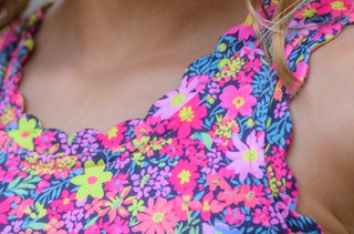 Cherry Blossom Tank and Skort Set