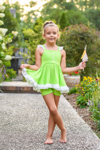 Sunny Lime Twist Bamboo Basics Playset