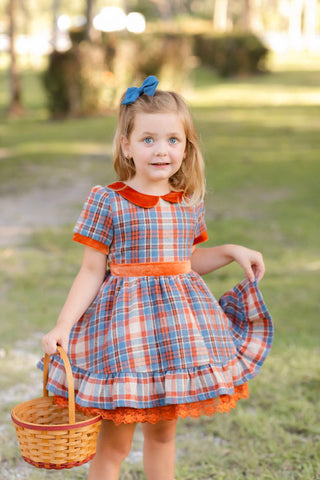 Cinnamon Sapphire Couture Dress **Pre Order ETA Mid October**