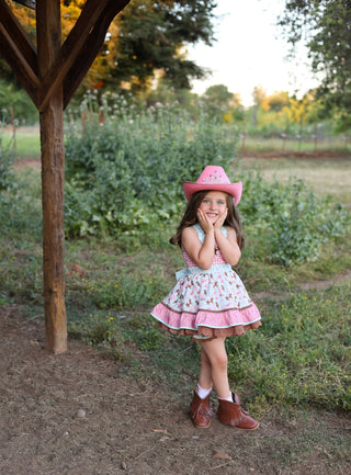 Blushing Wild Horses Tunic Set -READY TO SHIP