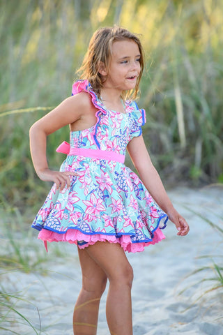 Turtle Pinafore Set