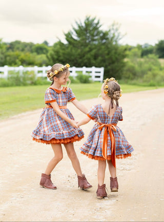 Cinnamon Sapphire Couture Dress **Pre Order ETA Mid October**