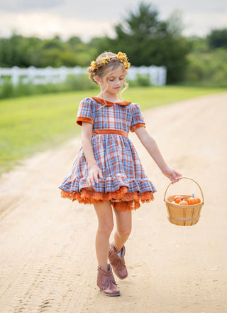 Cinnamon Sapphire Couture Dress **Pre Order ETA Mid October**