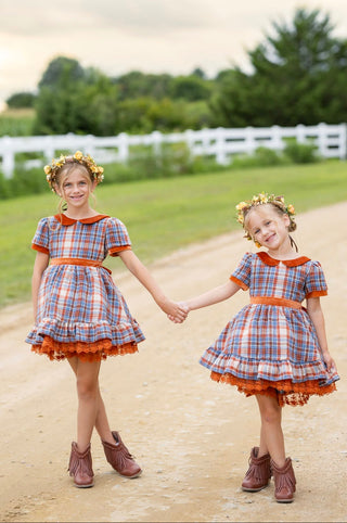 Cinnamon Sapphire Couture Dress **Pre Order ETA Mid October**