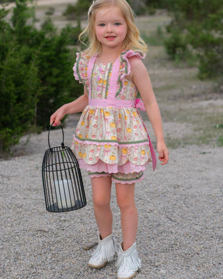 Blushing Pumpkins Pinafore **Pre-order ETA end of October**