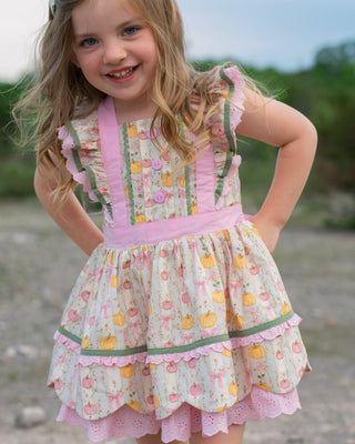 Blushing Pumpkins Pinafore **Pre-order ETA end of October**