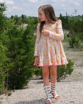 Blushing Pumpkins Twirl Dress **Pre-order ETA end of October**