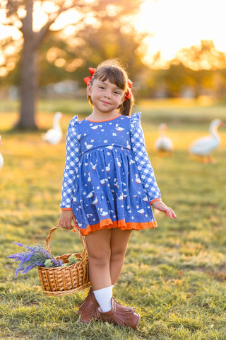 Little Goose Cottage Twirl Dress**Pre-order ETA early November**
