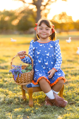 Little Goose Cottage Twirl Dress**Pre-order ETA early November**
