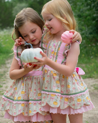 Blushing Pumpkins Pinafore **Pre-order ETA end of October**