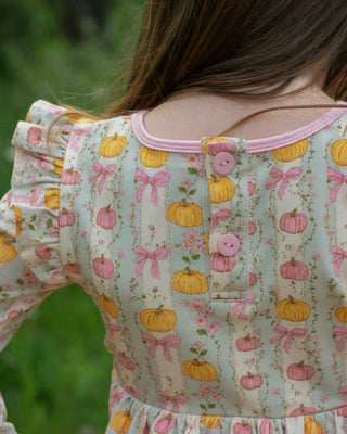 Blushing Pumpkins Twirl Dress **Pre-order ETA end of October**