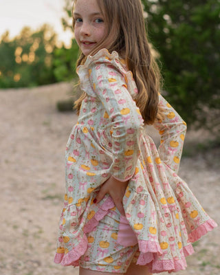 Blushing Pumpkins Twirl Dress **Pre-order ETA end of October**