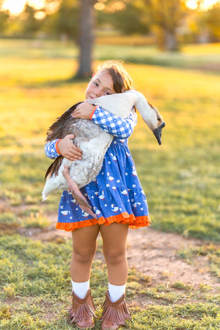Little Goose Cottage Twirl Dress**Pre-order ETA early November**