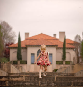 Perfectly Pink Pinafore