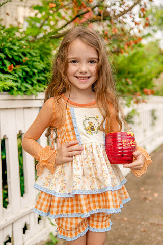 Little Honey Bear Tunic Set  **Pre-order ETA end of October**