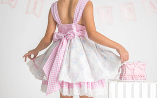 Pink Confetti Cake Couture Dress **Pre-Order ETA mid January**