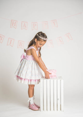 Pink Confetti Cake Couture Dress **Pre-Order ETA mid January**
