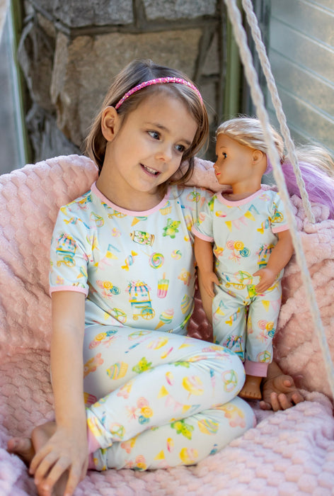Candyland Bamboo Lounge Set-Ready to ship