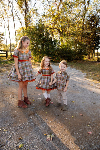 Golden Harvest Couture Dress