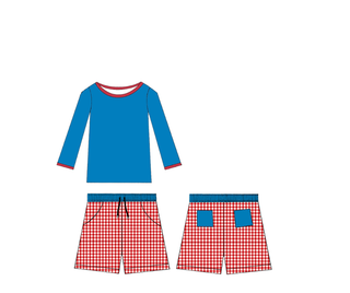 Firecracker Boy Swim Set  **Pre-Order ETA ships Mid May**