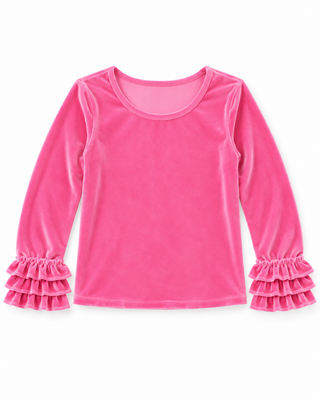 Velvet & Ruffles Layer Shirts **Pre-Order ETA Early January**