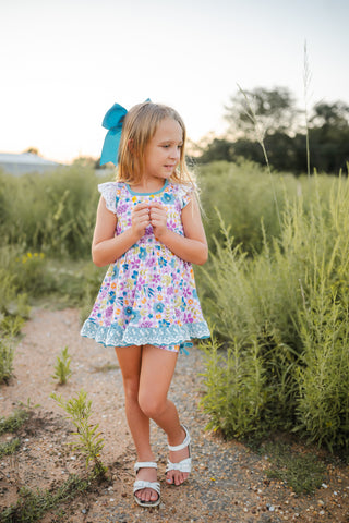Falling for Teal 3 Piece Playset