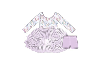 Glimering Unicorn Dream Tulle Dress Set**PRE-ORDER ETA 8 WEEKS**