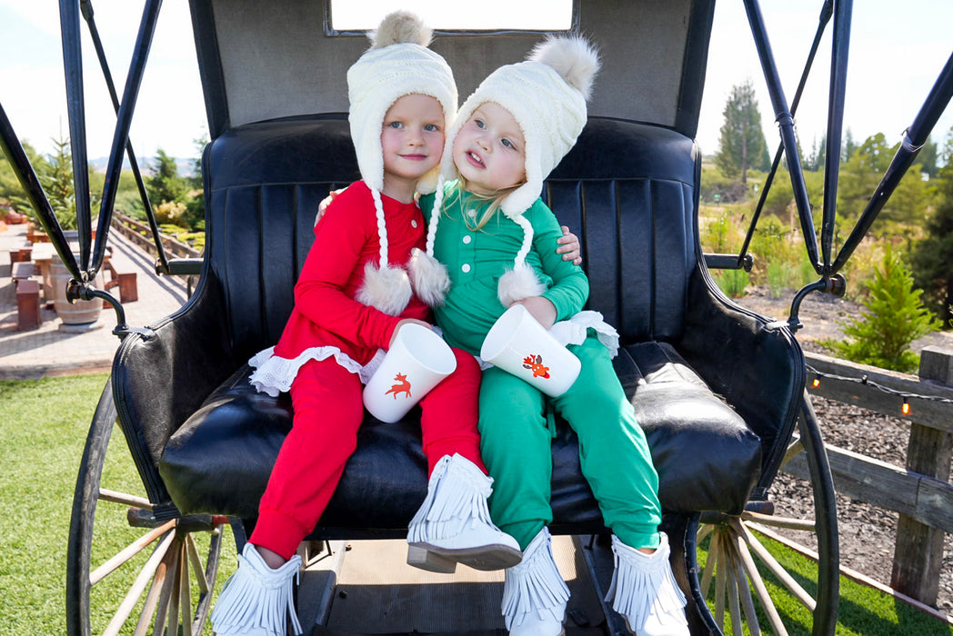 Red Bamboo Basics 2 Piece Set-Ready to Ship!