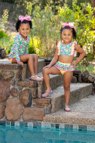 Lemonade Splash 3 Piece Swim Set- Ready to Ship