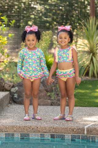 Lemonade Splash 3 Piece Swim Set- Ready to Ship