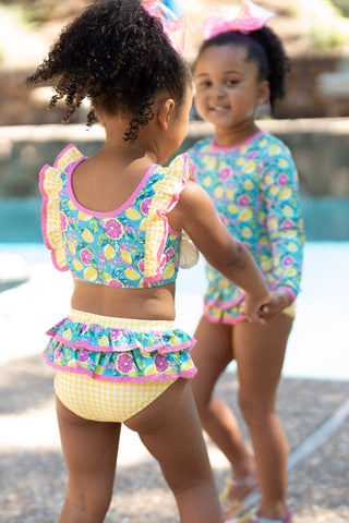 Lemonade Splash 3 Piece Swim Set- Ready to Ship