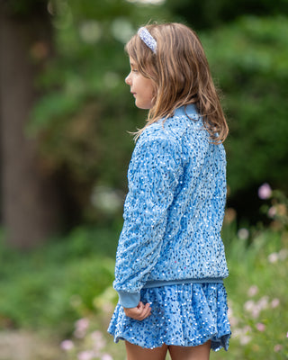 Glass Slipper Sequin Jacket (blue)