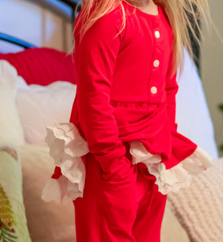 Red Bamboo Basics 2 Piece Set-Ready to Ship!