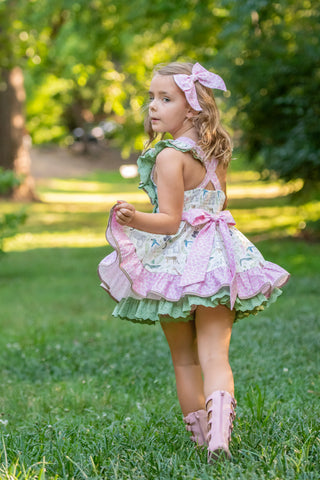 Adventures in the Wild Pinafore Set
