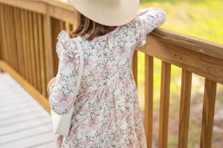 Forever Blooms Long Sleeve Twirl Dress **Pre-Order ETA end of September**
