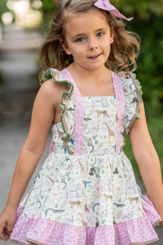 Adventures in the Wild Pinafore Set