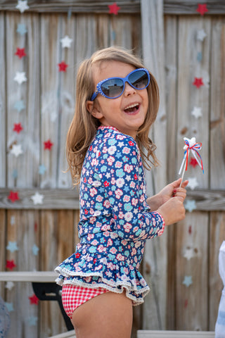 Firecracker Floral 3 Piece Swim