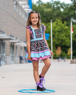 Retro Cool Academy Pinafore **Pre Order ETA End of July**
