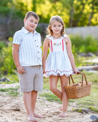 Nautical Charm Tunic Set