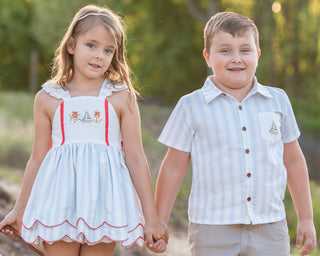 Nautical Charm Tunic Set