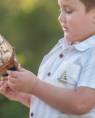 Nautical Charm Boys Shirt