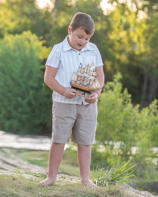 Nautical Charm Boys Shirt