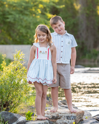 Nautical Charm Tunic Set